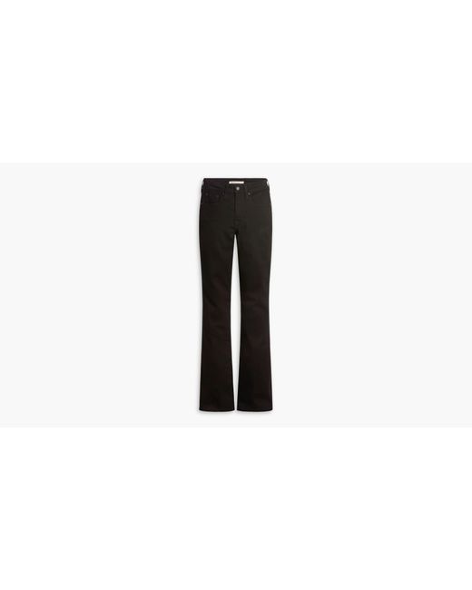 Levi's 726tm Flare Jeans Met Hoge Taille in het Black