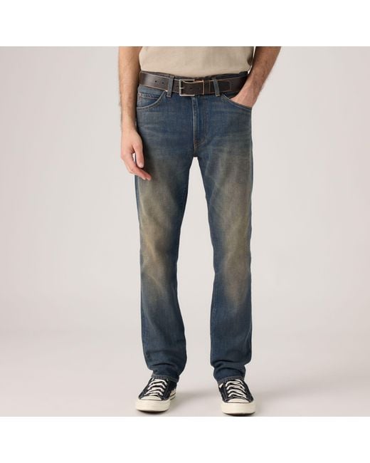Levi's Blue 518 Slim Jeans for men