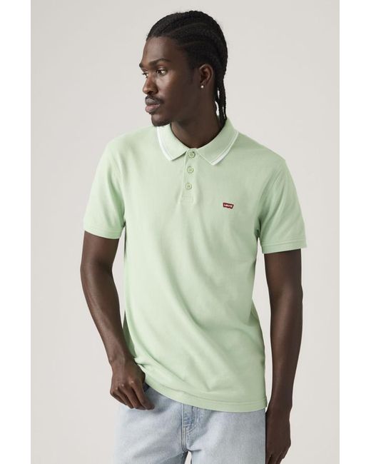 Levi's Green Housemark Polo for men