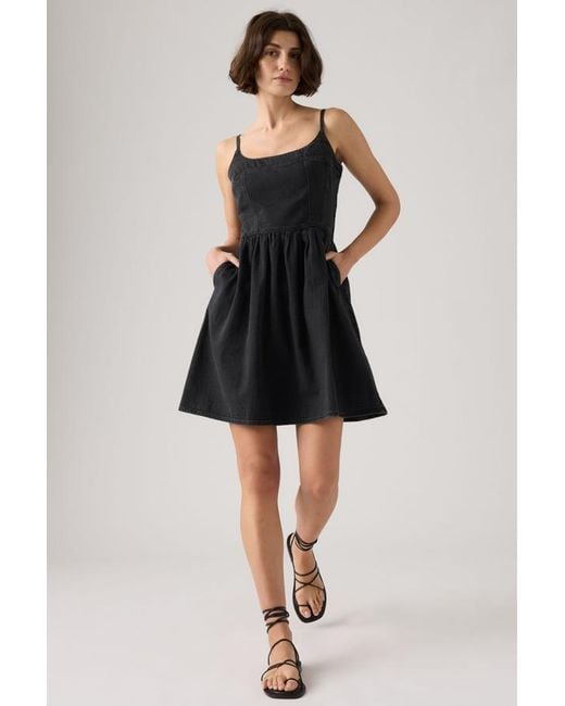 Levi's Black Jadine Denim Dress