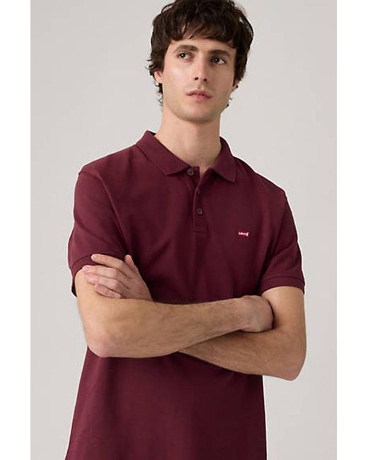 Levi's Housemark Polo in het Red voor heren