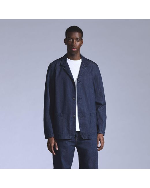 Levi's Blue Chore Blazer for men