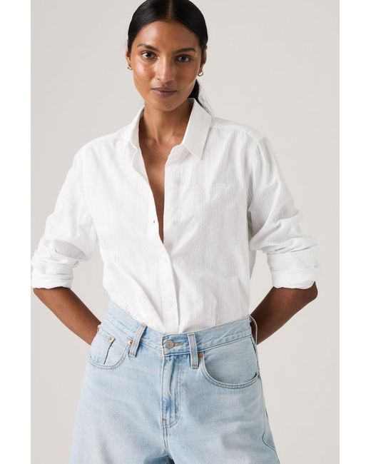 Levi's Classic Blouse in het White