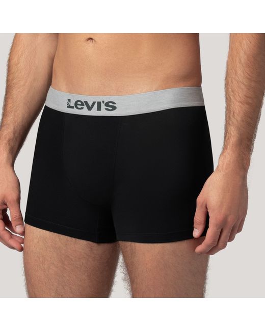 Levi's Mel Boxer Brief 3 Pack in het Black voor heren