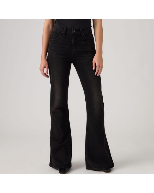 Levi's Puddle Snap Flare Jeans in het Blue