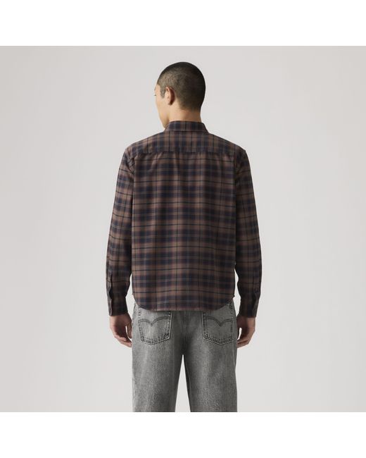 Levi's Authentic Overhemd Met Knopen in het Black voor heren