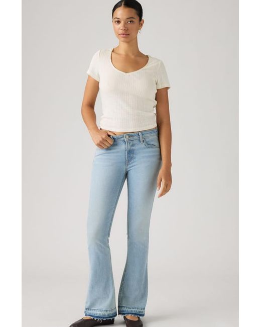 Levi's Blue Low Slim Boot Jeans