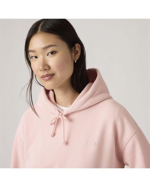 Sudadera Con Capucha Everyday Levi's de color Pink