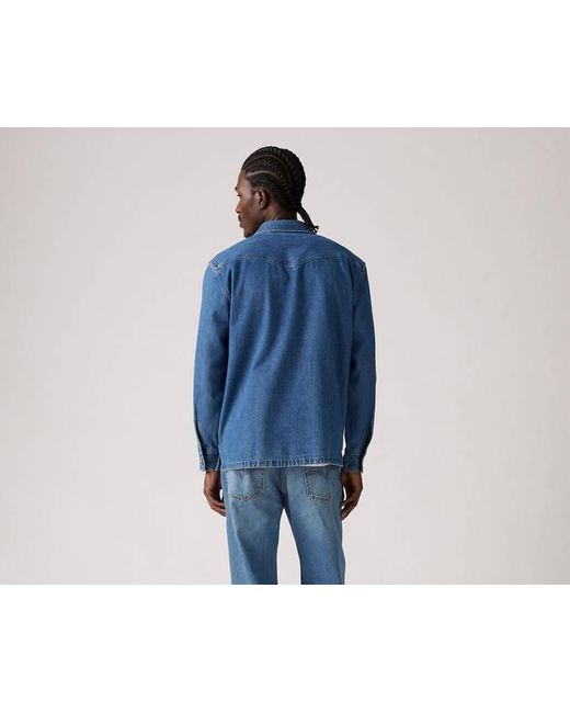 Giacca Camicia Truckee A Maniche Lunghe di Levi's in Blue da Uomo