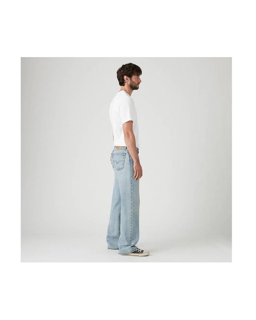 Levi's 567 Relaxed Flare Jeans in het Blue voor heren