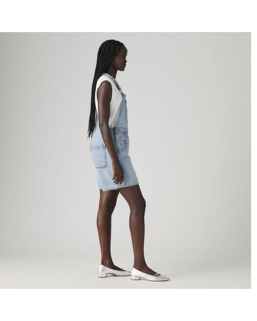 Levi's Utility Lightweight Shortall in het Blue