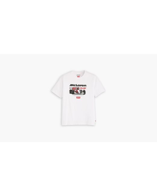 Levi's X Mclaren Racing Heritage Tee in Black for Men | Lyst UK