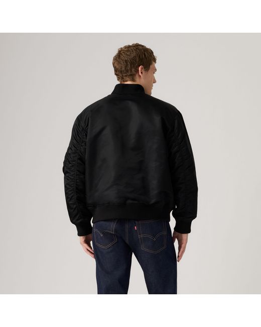 Cazadora Bómber Levi's de hombre de color Black