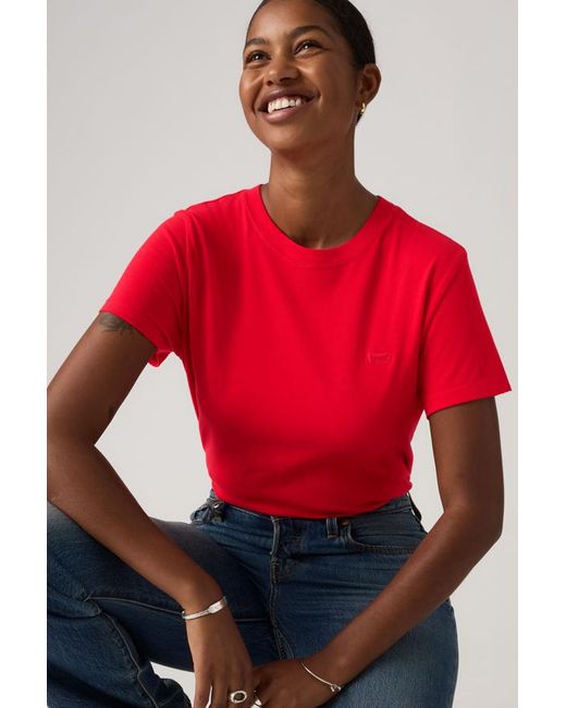 Levi's Red Favorite Cotton Tee