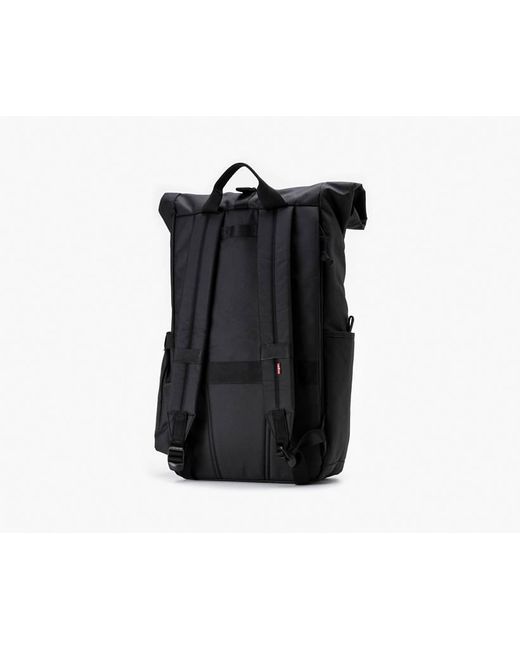 Levi's L Pack Rolltop Rugzak in het Black voor heren