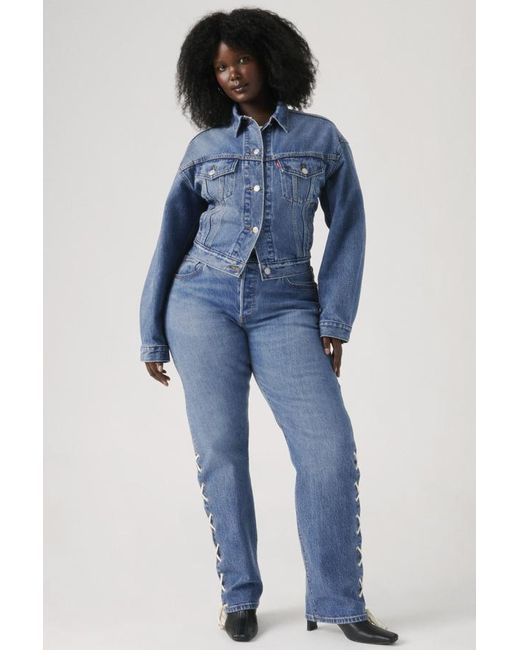 Levi's Blue 501 Curve Jeans