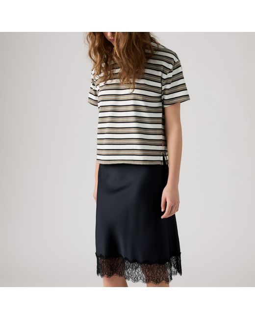 Levi's Lynne Midi Rok in het Multicolor