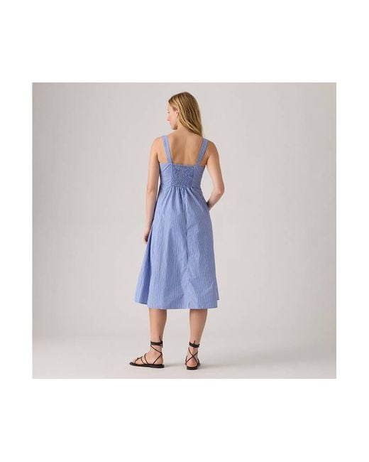 Vestido Midi Ravina Levi's de color Blue