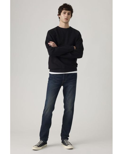Levi's Black 515 Slim Taper Jeans for men