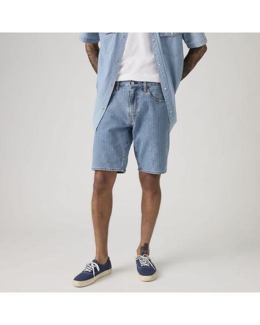 Levi's Blue 405 Standard Shorts for men