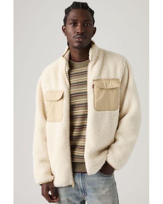 Campo Sherpa Jacket Levi's de hombre de color Natural