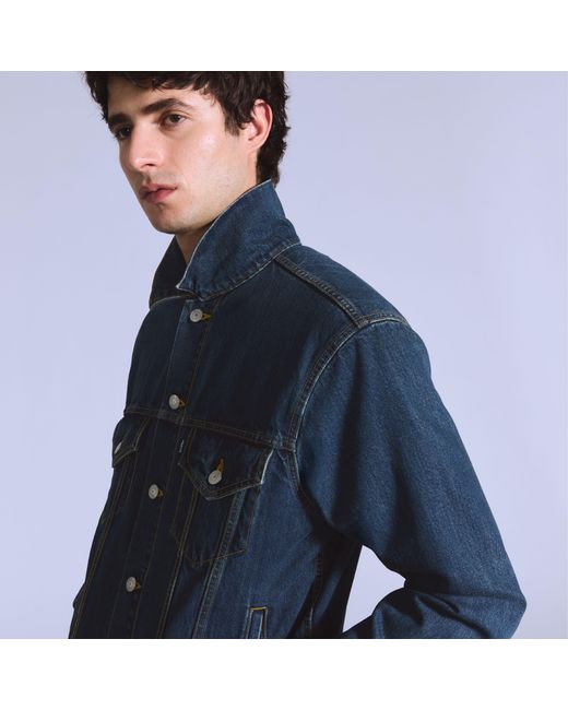 Levi's Type Iii Trucker Jacket in het Blue voor heren