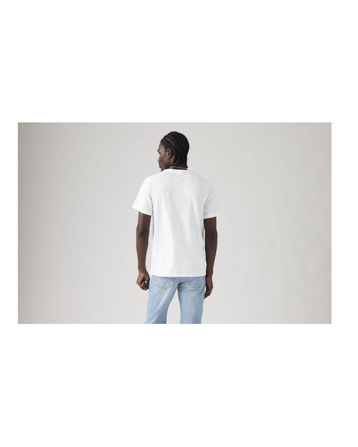Levi's White Classic Pocket Tee for men