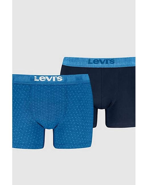 Levi's Denim Inspirierte Boxer Shorts in Blue für Herren
