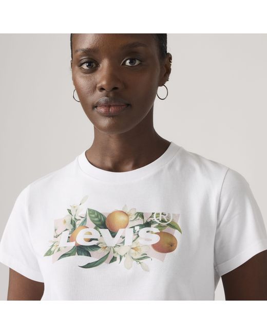 Levi's White Perfect Tee