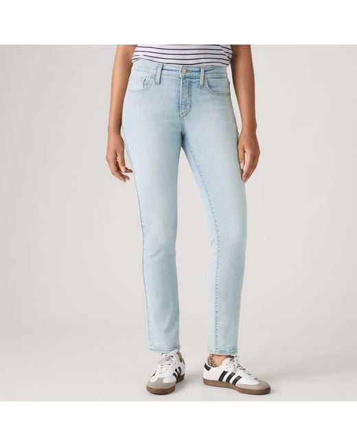 Levi's Blue 312 Shaping Slim Jeans