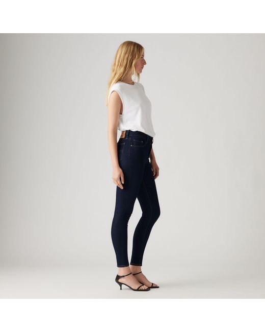 Levi's Blue 721 High Rise Skinny Jeans