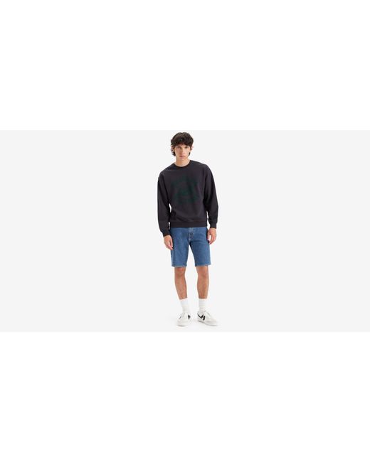 Levi's 405TM standard lightweight shorts in Black für Herren
