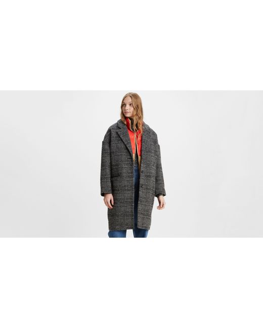 Levis wool cocoon coat Clearance