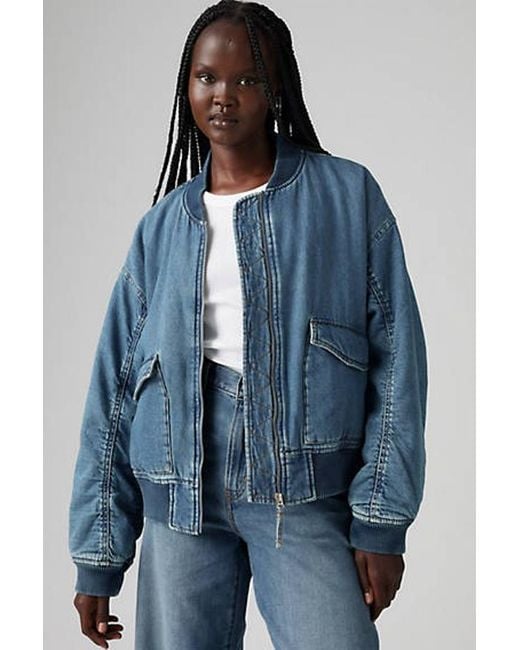 Levi's Blue Andy Tech Jacke