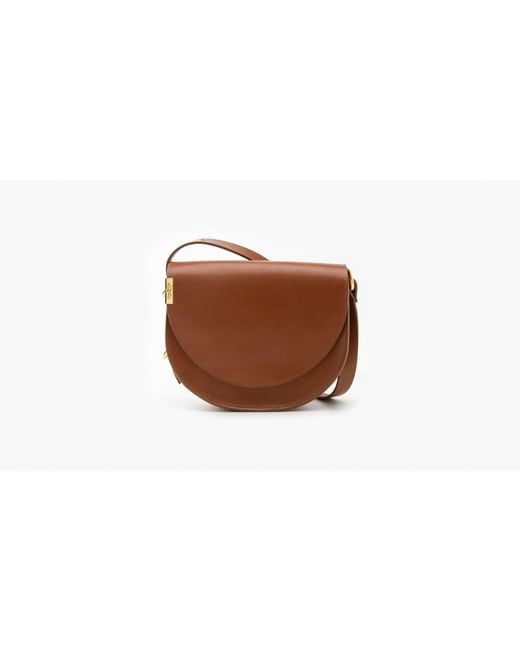 Levi's Brown Premium L Bag Saddle