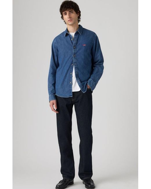 Levi's Blue 501 Original Thermodapt Jeans for men