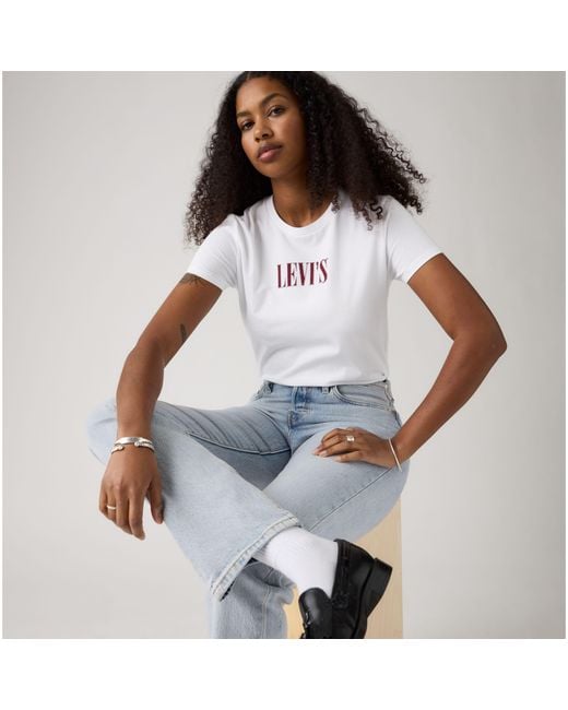 Levi's White The Perfect Tee