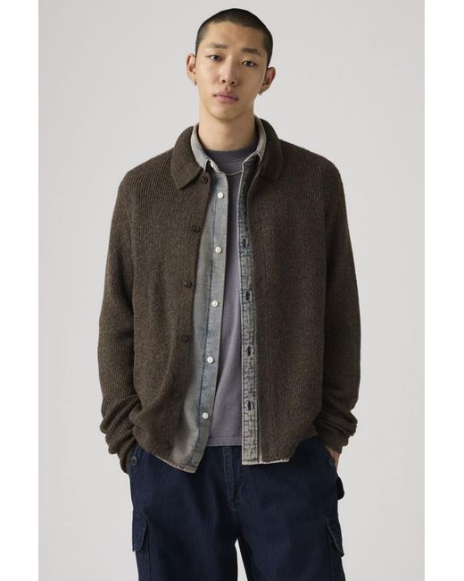 Levi's Gray Catalina Cardigan for men
