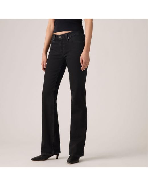 Levi's Superlow Bootcut Jeans in het Black
