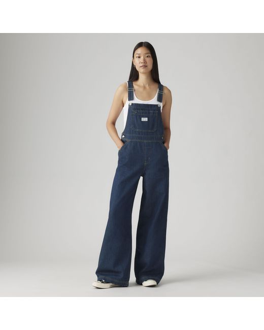 Levi's Xl Lightweight Overall in het Blue