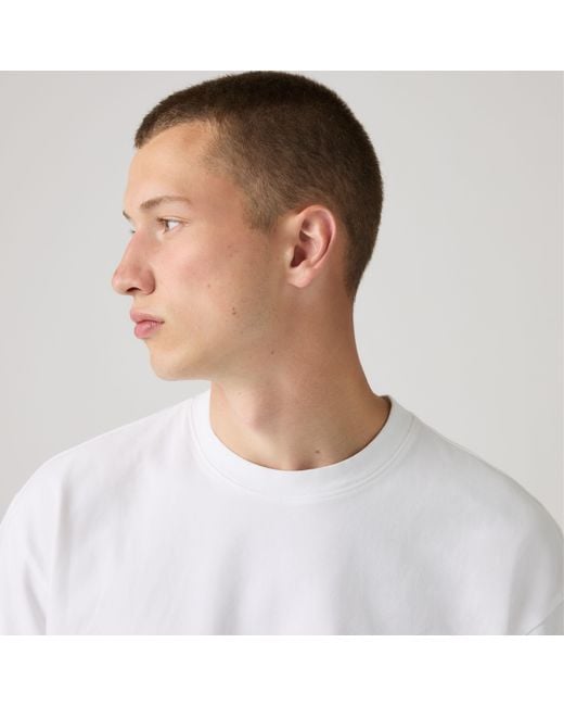 Levi's White Boxy Tee for men