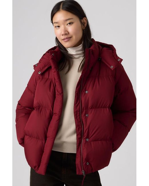 Tate Bubble Puffer Levi's en coloris Red