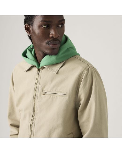 Levi's Garage Jacket in het Green voor heren