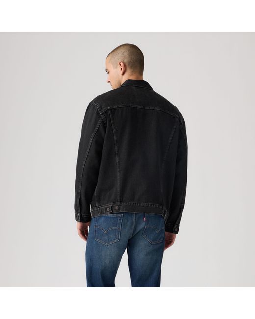Chaqueta Trucker Relaxed Type Iii Levi's de hombre de color Black