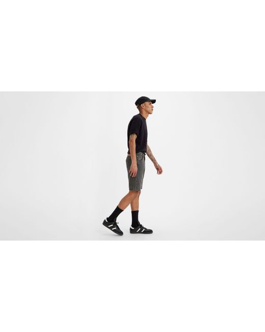 Levi's Black 501® Hemmed Shorts for men