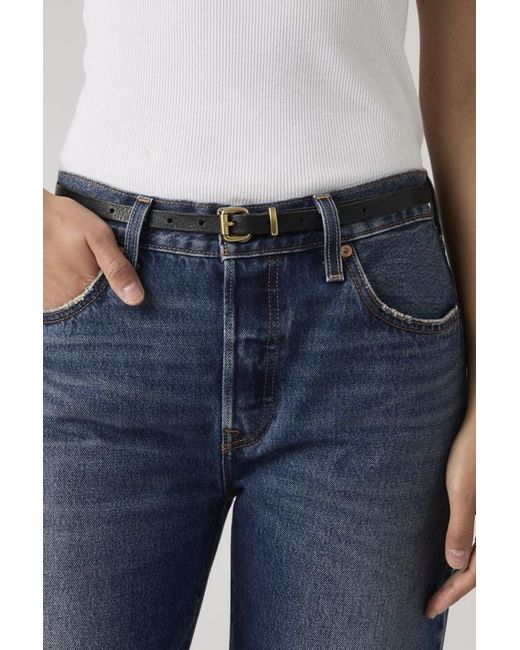 Levi's Blue Dillon Narrow Belt