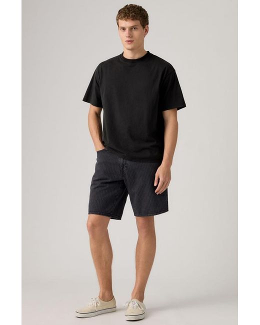 Levi's Black 468 Loose Shorts for men