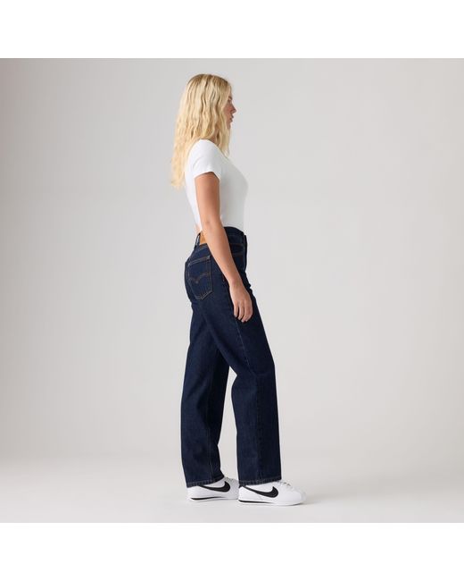 Levi's Easy Dad Jeans in het Blue