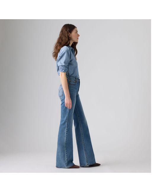Jeans Ribcage Flare Levi's de color Blue