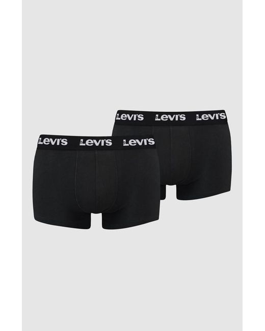 Levi's Black Repeat Logo Truck 2 Pack for men